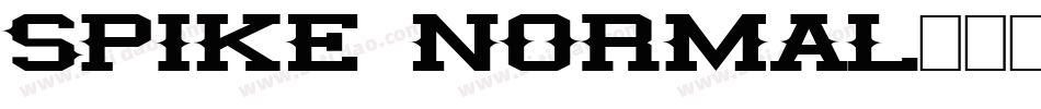 Spike Normal字体转换